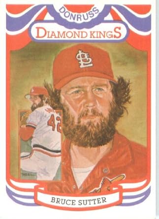 Amazon.com: 1984 Donruss Diamond Kings Baseball Card #13 Bruce Sutter Near Mint Or Better ...