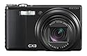 Ricoh CX3 10MP CMOS Digital Camera with 10.7x Wide Angle Optical Macro Zoom and 3.0 inch LCD (Black)