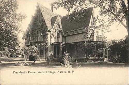 President S Home Wells College Aurora New York Ny Original Vintage Postcard At Amazon S Entertainment Collectibles Store