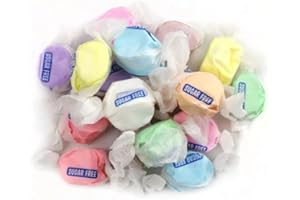 Bayside Candy Salt Water Taffy Collection (1LB, Sugar Free Assorted Taffy)