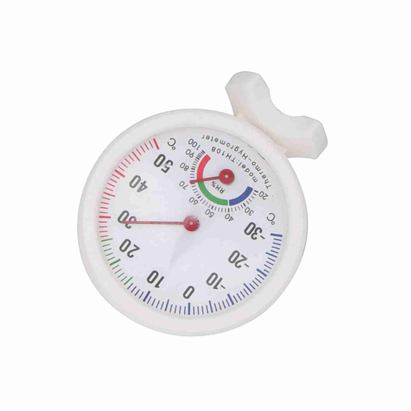 Indoor Thermometer,Humidity Gauge Indicator Room Thermometer Indoor Analog Temperature Humidity Mete Wall Mounted Analog Hygrometer Meter for Home Industry