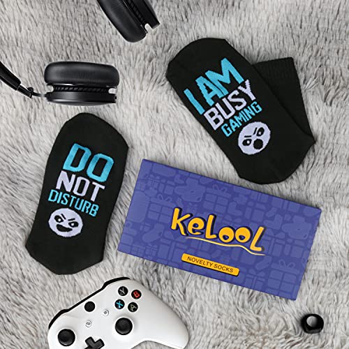 Do Not Disturb I’m Gaming Socks, Funny Novelty Gamer Socks Gifts for