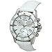 LADIES 36MM WENGER 70748 WHITE MOP DIAL CERAMIC BEZEL CHRONOGRAPH WATCH