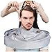 Barber Cloak, AMA(TM) Hair Cutting Cloak Gown Umbrella Nylon Hair Salon Cape Hairdresser Haircut Bib Apron (Silver)