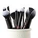 Jessup New Brush Set, Professional Makeup Brushes, Concealer, Lip Brushes, Blender, Face Brush, Eye Makeup Brush Kit Red Wine Synthetic Fiber Hair T259 (Brush)