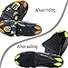 Leaf&cici 4 Pack -6 Degree Float Self-Locking Cycling Pedals Cleat for SH-11 SPD-SL System Shoes and Splint protectorSuitable for Road Bike and Mountain Bikethumb 2