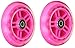 Razor PK A Scooter Series Wheels with Bearings (Set of 2) - Pink