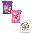 Nickelodeon Girls' Paw Patrol 3 Pack T-Shirt Bundle