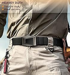 BULLIANT Tactical Belt for Men,Holster Hiking