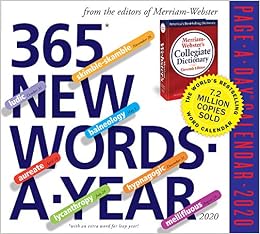 365 New Words-A-Year Page-A-Day Calendar 2020 365 New Words-A-Year Page-A-Day Calendar 2020