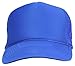 DALIX Plain Trucker Hat Mesh Cap in Royal Blue