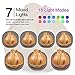 OSORD 400ml Aroma Essential Oil Diffuser, Ultrasonic Cool Mist Aromatherapy Humidifier with 7 Color LED Lights & 4 Timer Settings, Waterless Auto Shut-Off for Baby Home Office Wood Grain