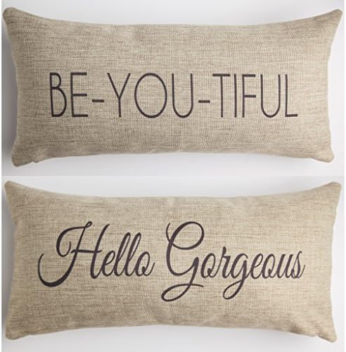 Hello Gorgeous-beautiful Throw Pillow for her
