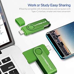 WANSENDA 2 in 1 Type C OTG USB C Flash Drive USB