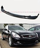 VIP Polyurethane Front Bumper Chin Lip Spoiler Fits for 2010-2013 Infiniti G37 G25 Sedan