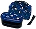 Skater Japanese 2-Tier Bento Lunch Box with Belt, Bag Chopsticks