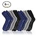Pembrook Non Skid Socks - Hospital Socks - (6-pack) 2 Black / 2 Navy / 2 Gray. Great for adults, men, women. Designed for medical hospital patients but great for everyone