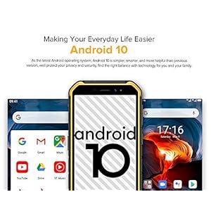 Rugged Smartphone (2020), Ulefone Armor X7 PRO Android 10 Cellulare Antiurto IP68, Quad-Core 4GB+32GB, Telefono… - immagine 5
