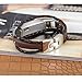 For Fitbit Alta Bands, bayite Leather Bands Fitbit Alta Replacement Accessory Bracelet Chocolate Brown Small 5.5