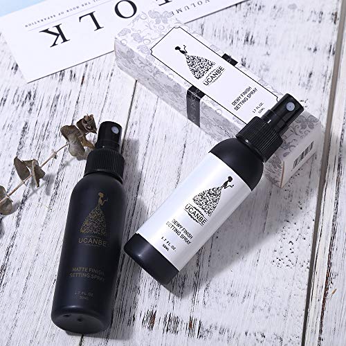 UCANBE Matte & Dewy Finish Setting Spray Makeup, Long Lasting Face Hydrating Natural Make Up Set Kit, 2 Pack - Thumbnail 6
