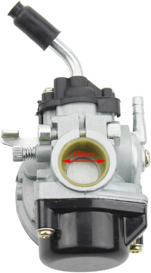 Kit Carburateur 13 Mm Pour Moteur 2 Temps 47cc 49cc - Inclut Joint Et Bougie D'allumage BM6A - Pour Pocket Bike, Scooter