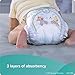 Pampers Baby Dry Size 5 Disposable Diapers - 24 Count (3 Layers of Protection) + Sensitive Wipes Travel Pack 18 ct