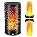 Flame Light LED Flickering Flameless Candle Bulb Lamp Lantern Portable Rechargeble Decorative Magnet Gravity Sensing