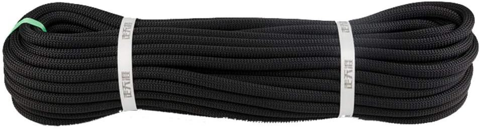MODKOY Climbing Rope Outdoor Rock Climbing Rescue Safety Static Rope 9mm/10mm/12mm/14mm Diameter