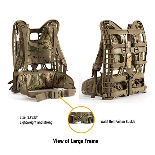 MT US Military Molle II Rucksack Backpack Large with Frame ...