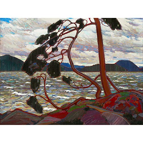 Tom Thomson The West Wind Art Print Canvas Premium Wall Decor Poster Mural