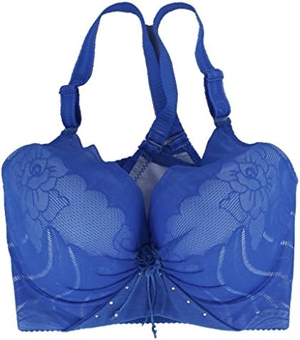 Women's Extreme Support Push Up Bra Brassiere (Underwire Plus Size 36-44 C-D)