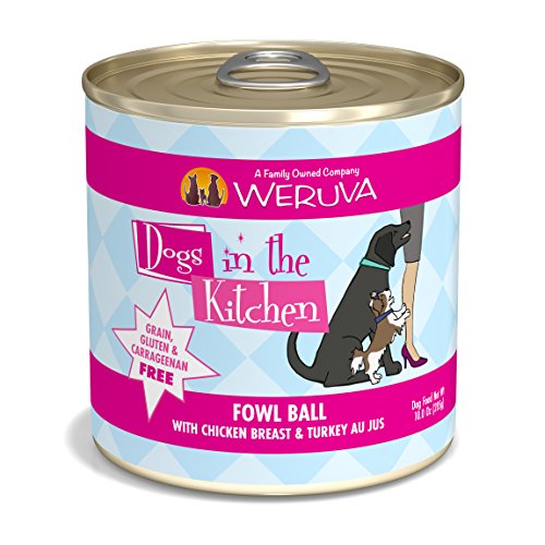 Weruva Dogs in the Kitchen GrainFree Natural Canned Wet Dog Food, Pink