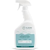 Multi-Purpose Disinfectant, Hypochlorous Acid Cleaner, 32oz Spray Bottle | EPA-Registered, Kills 99% of Bacteria, No Chemical Residue, Hypochlorous Acid, Non-Toxic, Fragrance Free, Family &amp; Pet Safe