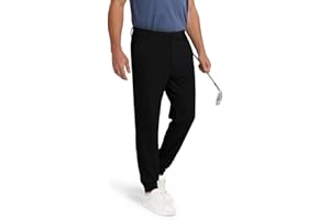 SNOWTEN Men's Golf Joggers Pants with 5 Pockets Stretch Fit Work Dress Athletic Jogger Sweatpants for Running Gym
