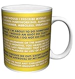 The Office Dwight Shrute Corporate Ladder (Dunder Mifflin) Cast Group Workplace Comedy TV Television Show Coffee (Tea, Cocoa) Mug, 11 Ounce
