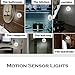 3PCS Motion Sensor Light Battery-Powered LED Night Light Cordless Wall Light Stick-Anywhere Step Light for Hallway, Closet, Stairs, Bedroom, Nursery (White)