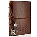 Yosemy Travel Journal Notebook, Retro Vintage Diary Writing Notepad Guest Book for Gift