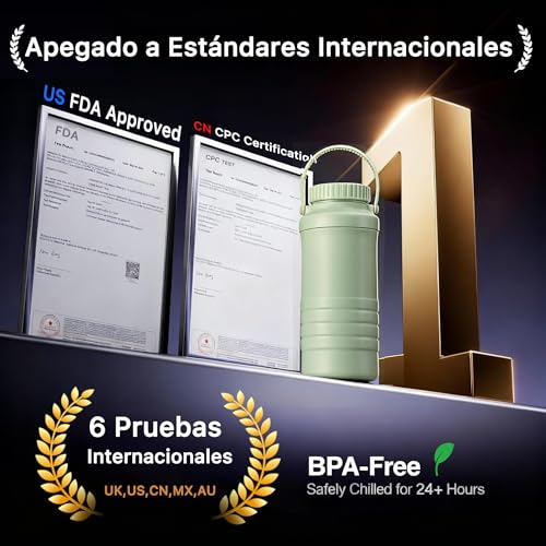 MOOWSKI Enfriador de Leche Materna Portatil 22OZ [Mantiene Fría por Más de 24 Horas] Termo para leche materna con 2 Botellas de 300ml, Sin BPA Botellas para Viajes y Exteriores - Enfriador de Leche Materna de Acero Inoxidable - Verde