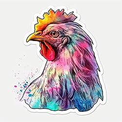 Yoonek Graphics Chicken Vinyl Decal Sticker for