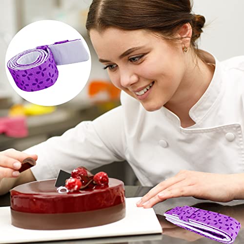 4Piece Bake Even Strip,Cake Pan Strips,Cake Pan Dampen Strips,Cake Pan