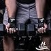 The Strongest Wrist Support –Workout Gloves/Cross Training Gloves/Gym Gloves for Men and Women; Durable Neoprene with Extra Leather and Silicone Padding for Full Palm Protection and Strong Grip