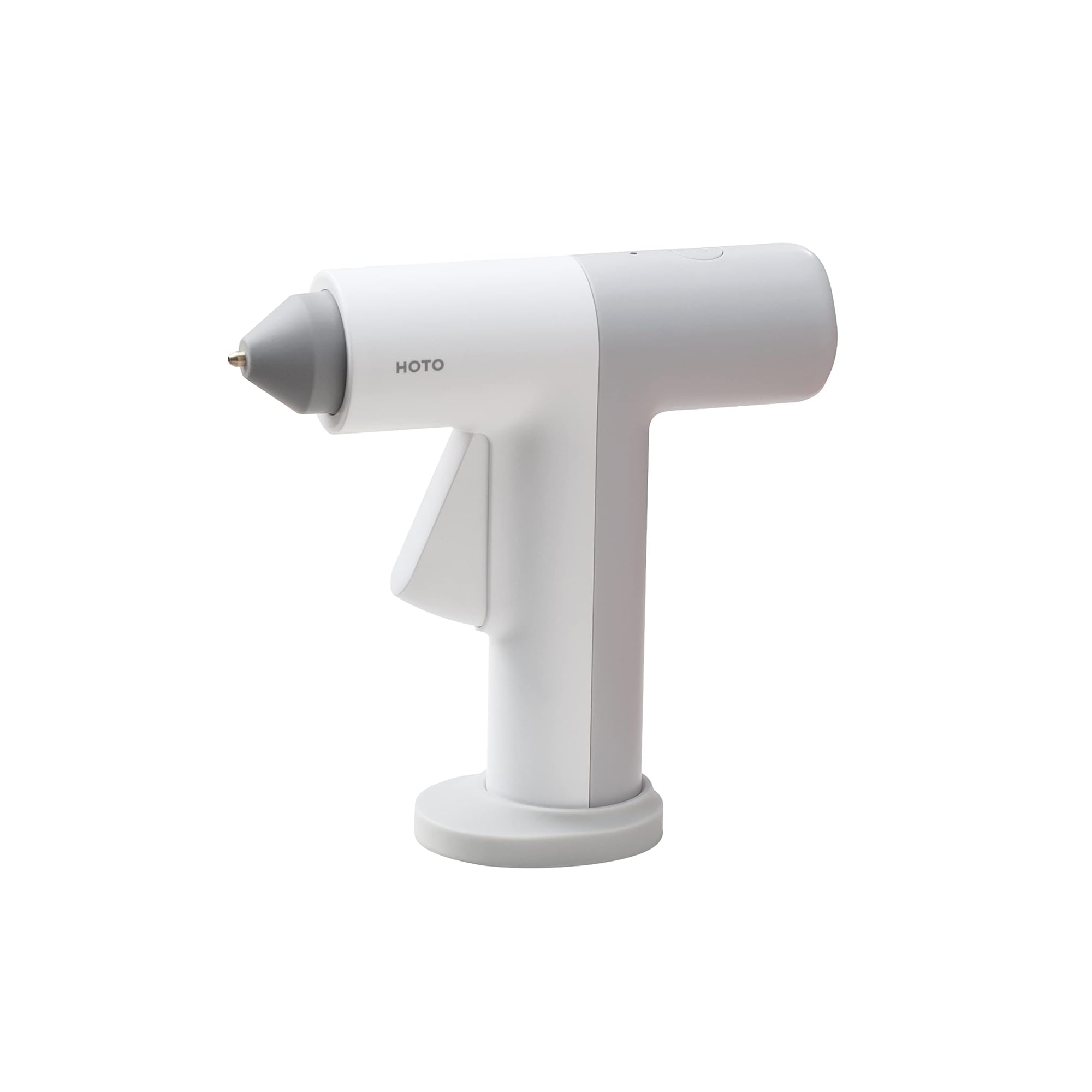 Photo 1 of HOTO Cordless Hot Glue Gun, Minimalist Style, 30s Heating Fast, Smart Power-off, Compact Size, Intelligent Temperature Control, USB-C Rechargeable,10 Glue Sticks for Crafts, DIY Arts, Home Repairs