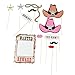 Fun Express - Western Accessory Stick Asst. for Party - Apparel Accessories - Costume Accessories - Costume Props - Party - 12 Pieces