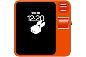 rabbit r1 Voice-Activated AI Assistant Device — No Subscription Fees — AI Voice Recorder with Transcription & Summarization, 