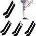 Mosunx Women Warm Overknee Thigh High Socks Boot Cover Soft Knit Crochet Stocking