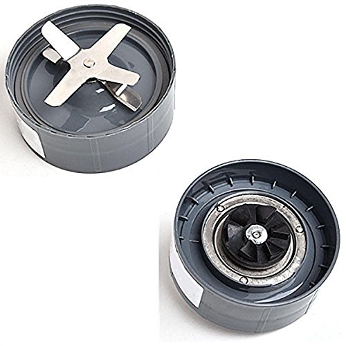600w & 900w Replacement Cross Blade Extractor Blade Juicer Accessories Fit for 600w & 900w NUTRIBULLET Blender Juicer, 2Pack by Amhousejoy