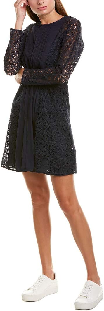 Maje Repine Lace A-Line Dress