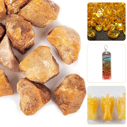 FORBY lb Bulk Yellow Aventurine Rough Stones Large 1