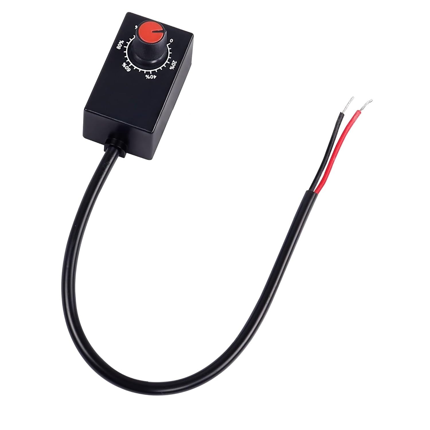 Switian 0-10V LED Dimmer Knob - PWM Passive Dimming Controller for Dimmable Drivers | No Flicker, Low Voltage | Compatible with 0/1-10V LED Lights, Plant Grow Lights & Track Lighting