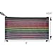 Selizo 18 Pcs 6 Colors Zipper Mesh Pouch for Cosmetic Makeup Office Supplies and Travel Accessories